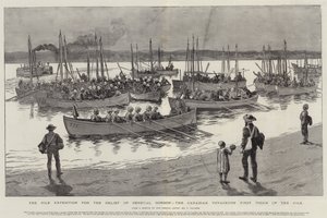 The Nile Expedition for the Relief of General Gordon, the Canadian Voyageurs